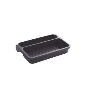 Kitchen Punch-free Drain Rack Vegetables Fruits Cleaning Drain Basket Folding Rack Home Storage Rack Kitchen Storage Shelf
